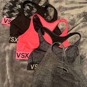 VSX// Lot sports bras EUC